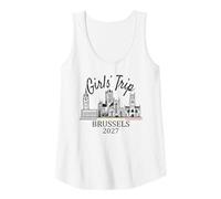 Donna Viaggio Ragazze Bruxelles Belgio 2027 | Girls Travel Vacation Canotta
