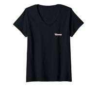 Donna Vienna Austria Design Vintage con Souvenir del caffè viennes Maglietta con Collo a V