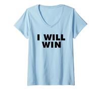 Donna VINCERò Maglietta con Collo a V