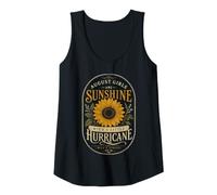 Donna Vintage Agosto Compleanno Girasole Donne Canotta