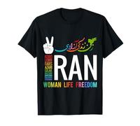Donna Vita libertà Iran Zan Zendegi Azadi Iran Maglietta