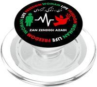 Donna Vita Libertà Iran Zan Zendegi Azadi Persiano PopSockets PopGrip per MagSafe