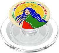 Donna Vita Libertà Iran Zan Zendegi Azadi PopSockets PopGrip per MagSafe