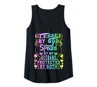 Donna Viziato da Mio Marito Benedetto da Dio Moglie Regali da Marito Canotta