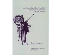 Donna W. Hurley An Historical and Historiographical Commentary On Su (Tascabile)