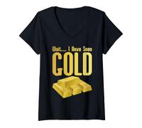 Donna Wait, I Have Seen Gold Maglietta con Collo a V