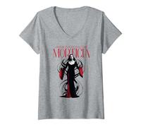 Donna Wednesday Season 2 Control Is Often An Illusion Morticia Maglietta con Collo a V