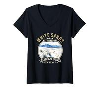 Donna White Sands National Park | New Mexico Maglietta con Collo a V