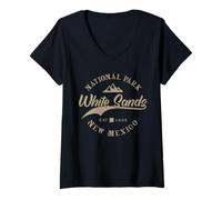 Donna White Sands National Park | New Mexico Maglietta con Collo a V
