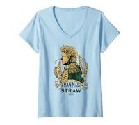 Donna Wicked: For Good A Man Made of Straw Maglietta con Collo a V