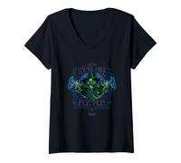 Donna Wicked: For Good Elphaba You're Free Fly Maglietta con Collo a V