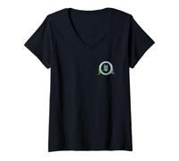 Donna Wicked: For Good Glinda and Elphaba Friends Front & Back Maglietta con Collo a V