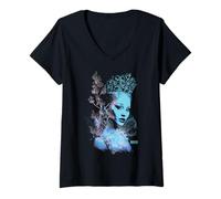 Donna Wicked: For Good Glinda Striking Portrait Maglietta con Collo a V
