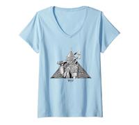 Donna Wicked: For Good Tin Man’s Steel Resolve Maglietta con Collo a V
