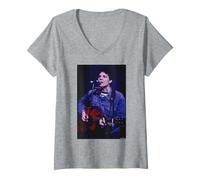 Donna Wilco Jeff Tweedy Live Di Andy Willsher Maglietta con Collo a V