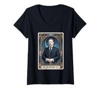 Donna William Howard Taft Maglietta con Collo a V