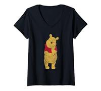 Donna Winnie The Pooh Classic Maglietta con Collo a V
