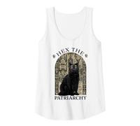 Donna Witch Black Cat Hex The Patriarchy Canotta