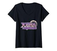 Donna Xena: Warrior Princess Classic Logo Maglietta con Collo a V