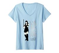 Donna Xena: Warrior Princess Warrior Stance Maglietta con Collo a V