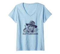 Donna Yellowstone I Am The Rattlesnake Beth Dutton Maglietta con Collo a V