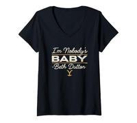 Donna Yellowstone I'm Nobody's Baby, Beth Dutton Maglietta con Collo a V