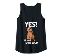 Donna Yes! it Has to be Loud trombettista Tromba Canotta