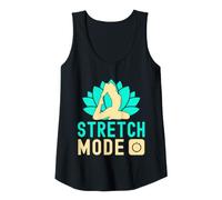Donna Yoga Stretch Mode On Funny Yoga Canotta
