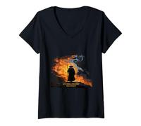 Donna You Shall Not Pass Film Minute Fan Regalo Maglietta con Collo a V