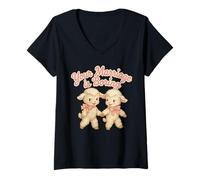 Donna Your Marriage Is Boring - Divertente Design ironico retrò con agnelli Maglietta con Collo a V