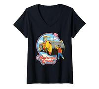 Donna You're My Crush Valentine Sarcastic Retro Funny Adult Humor Maglietta con Collo a V
