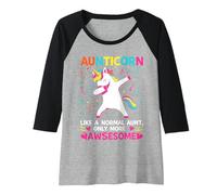 Donna Zia Come Una Zia Normale Solo più Impressionante Maglia con Maniche Raglan