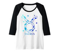 Donna Zodiaco del Toro Maglia con Maniche Raglan