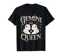 Donna Zodiaco Maggio Giugno Gemini Maglietta