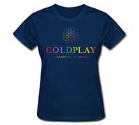 Donna's A Head Full of Dreams Coldplay 2016 Tour T-Shirt Small