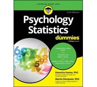 Donncha Hanna Martin Dempster Psychology Statistics For Dummies (Tascabile)