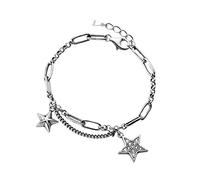 Donne a cinque punte Stella Rame Vento Freddo Hip-hop Tendenza Dolce Temperamento Gioielli Semplice Gioielli Hip-hop