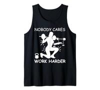 Donne a Nessuno Importa Fitness Humor Appassionati di Palestra Canotta