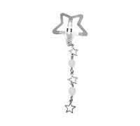 Donne Alla Moda Tornante Stella Fringe Ciondolo Hairclip Colorato Dei Capelli Clip Dei Monili Per L'usura Quot