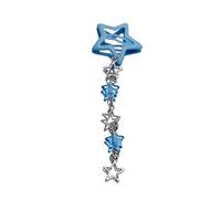 Donne Alla Moda Tornante Stella Fringe Ciondolo Hairclip Colorato Macaron Dei Monili Della Clip Dei Capelli Per L'usura Quot