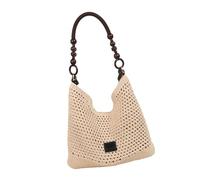 Donne All'uncinetto Crossbody Borsa Per Spalla Straw Paglie Paglia Beach Affit Gamma Messaggeri Capacità Per Le Vacanze Women Beach Ottimo Affondo Araglia Paglie Croce Croce