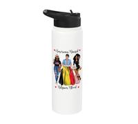 Donne Americane E Belguim Sangue Nero Stainless Steel Insulated Water Bottle