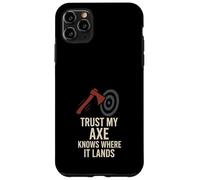 Donne Axe Throwing Gift I Stick Axes Competitive League Custodia per iPhone 11 Pro Max