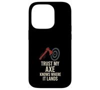 Donne Axe Throwing Gift I Stick Axes Competitive League Custodia per iPhone 14 Pro