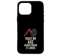Donne Axe Throwing Gift I Stick Axes Competitive League Custodia per iPhone 16 Pro Max