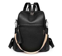 DONNE BACKPACK AGGIUNTI CHIETTRO CITTÀ PU PIELLA PULLA STUDA SUPPORTO SCUOLA CROCCA CROVE DONNE VIAGGI PU PASCHE PETTURA PER CITTÀ PER QUITTINA