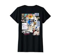 Donne | Backprint | Opera d'Arte Grafica Arte Maglietta, Donna, Nero, S