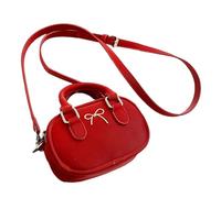 Donne Bowling Borsa Piccola Spalla Guerra Alla Messenger A Abbinamento All-Matching Commuit Simple Croce Donne Scatta Small Bowling Adorabile Bows Crossbody Per Tutti I Giorni