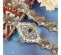 Donne Bronzo Algeria Cintura Marocco Caftan Cintura Sposa Gioielli Da Sposa Tradizionale Abaya Vita Catena