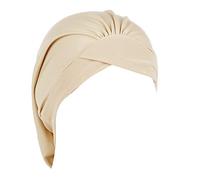 Donne Cancro Sonaglio Solido Cappello Mamma Wrap Turbante Cappello Da Baseball Cap Monsieur Cuisine, giallo., Taglia unica